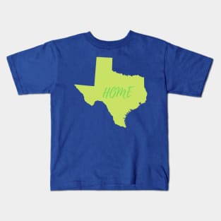 texas state tee Kids T-Shirt